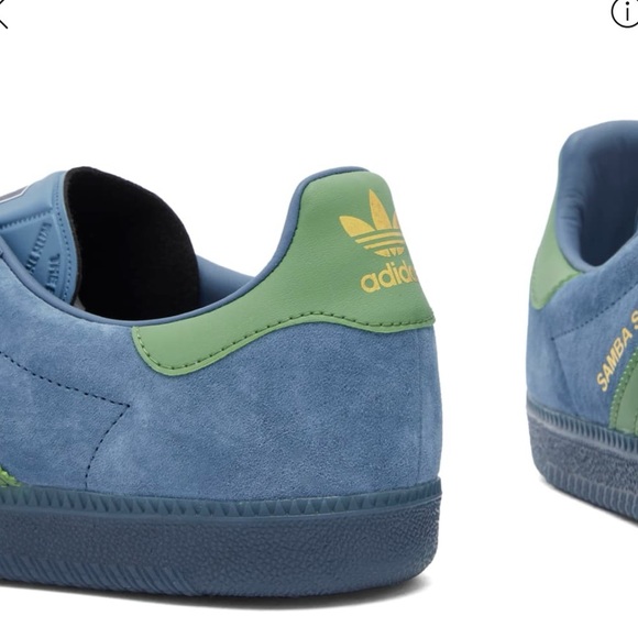 NWT END. X ADIDAS SPZL SAMBA DECO SNEAKER ‘BY THE SEA’ men’s 9.5 - Picture 4 of 6